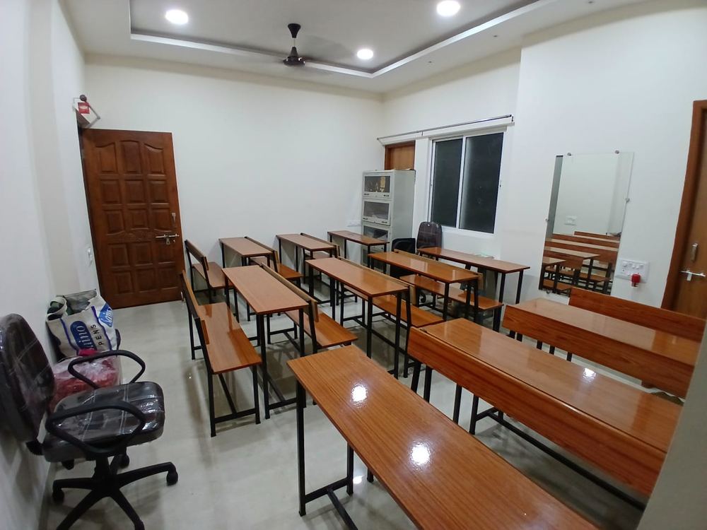 Students practicing Abacus in classroom